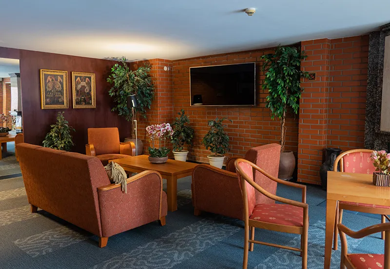 Lobby interior at T&auml;hetorni Hotel
